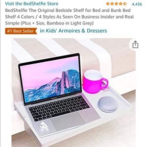 Bedshelfie bedside shelf